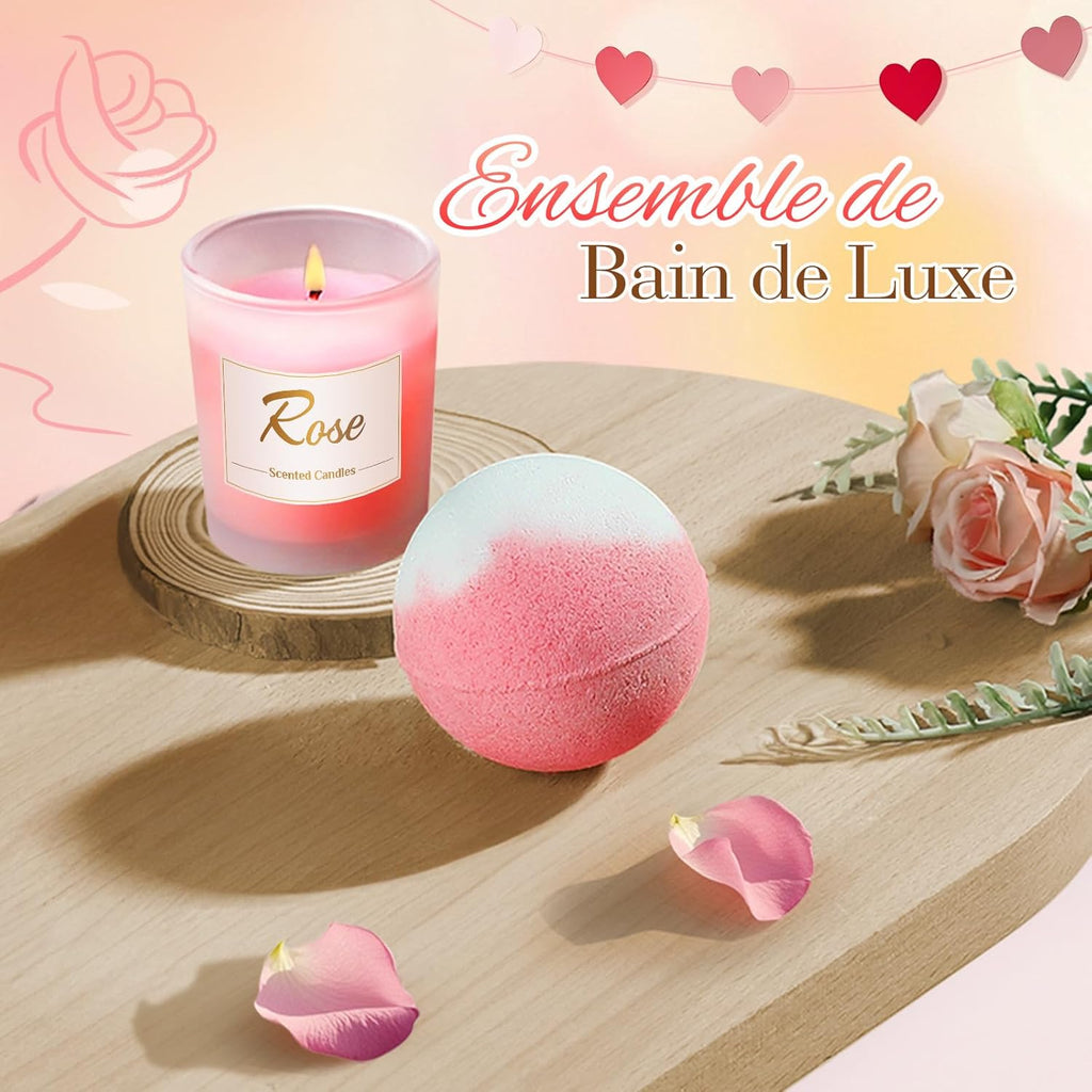 dée Cadeau Noël Femme Originale – Coffret Cadeau pour Collègue ou Amie avec Tasse Personnalisée