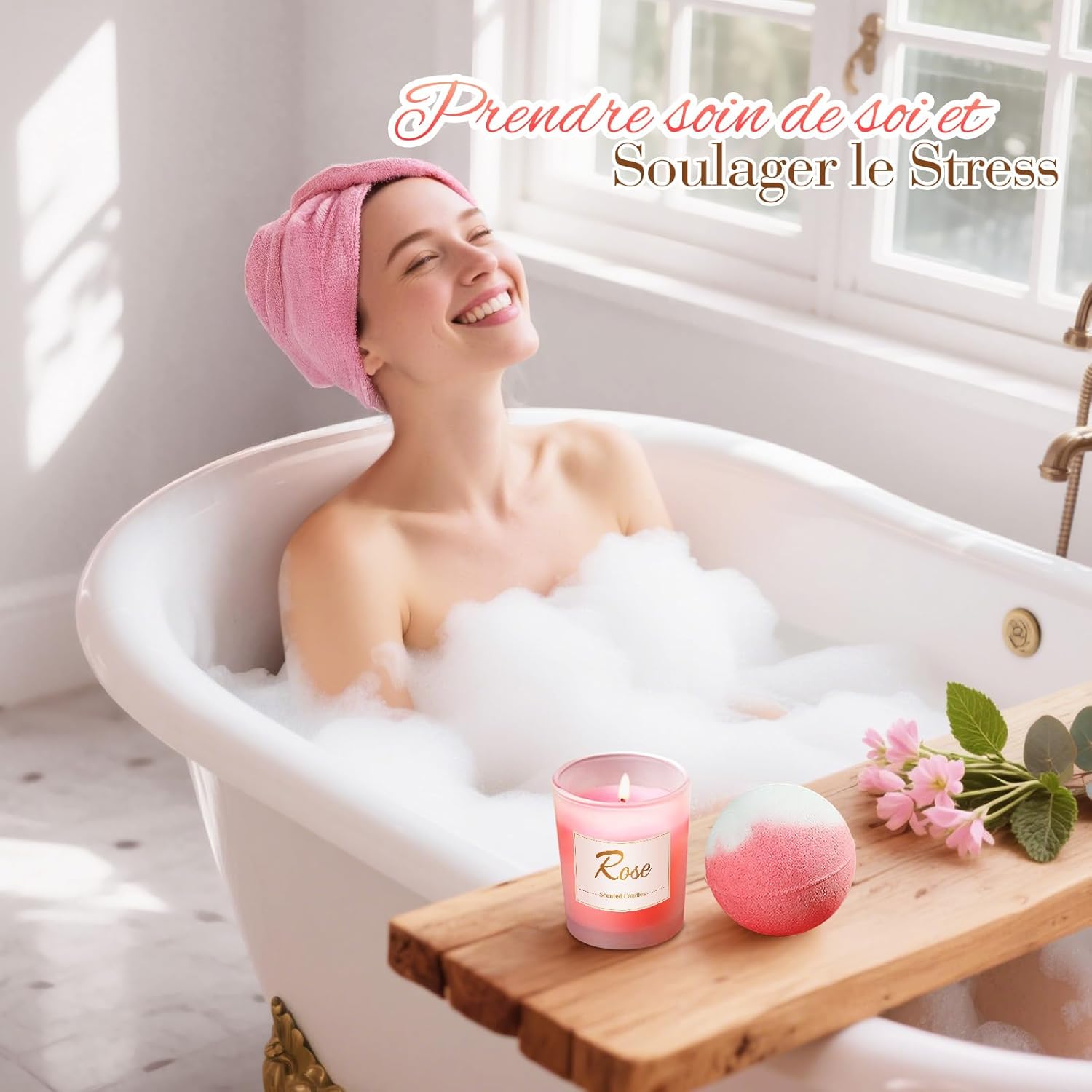 dée Cadeau Noël Femme Originale – Coffret Cadeau pour Collègue ou Amie avec Tasse Personnalisée