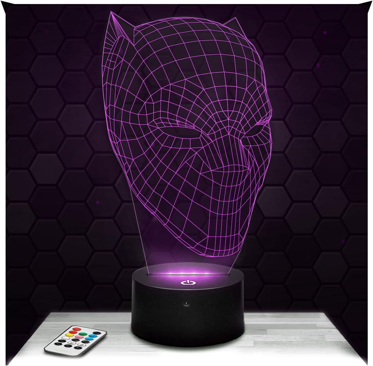 Lampe 3D Jake Sully & Neytiri – Décoration Chambre Garçon et Fille – Lampe 3D Film Science-Fiction Avatar – Effet Hologramme – Idée Cadeau Ado Original