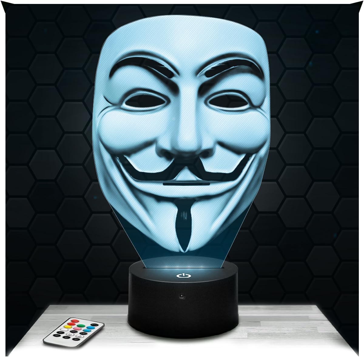 Lampe 3D Jake Sully & Neytiri – Décoration Chambre Garçon et Fille – Lampe 3D Film Science-Fiction Avatar – Effet Hologramme – Idée Cadeau Ado Original